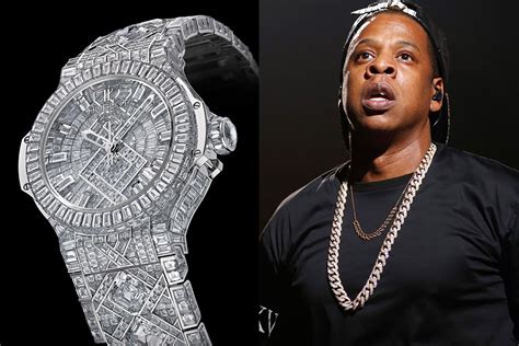 hublot jay z diamond|Jay-Z rose gold watch.